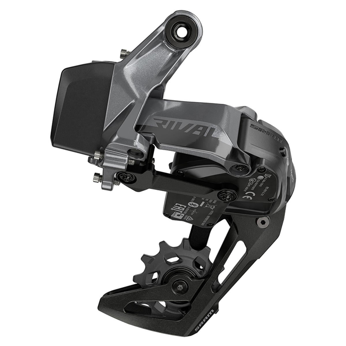 SRAM Rival XPLR eTap AXS 12v Medium Cage Takavaihtaja