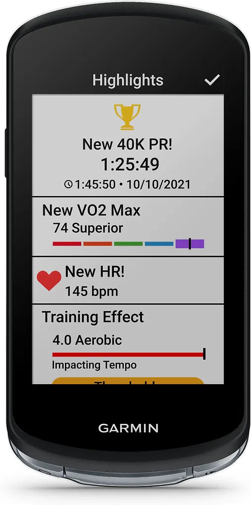 Garmin Edge 1040 GPS-Ajotietokone