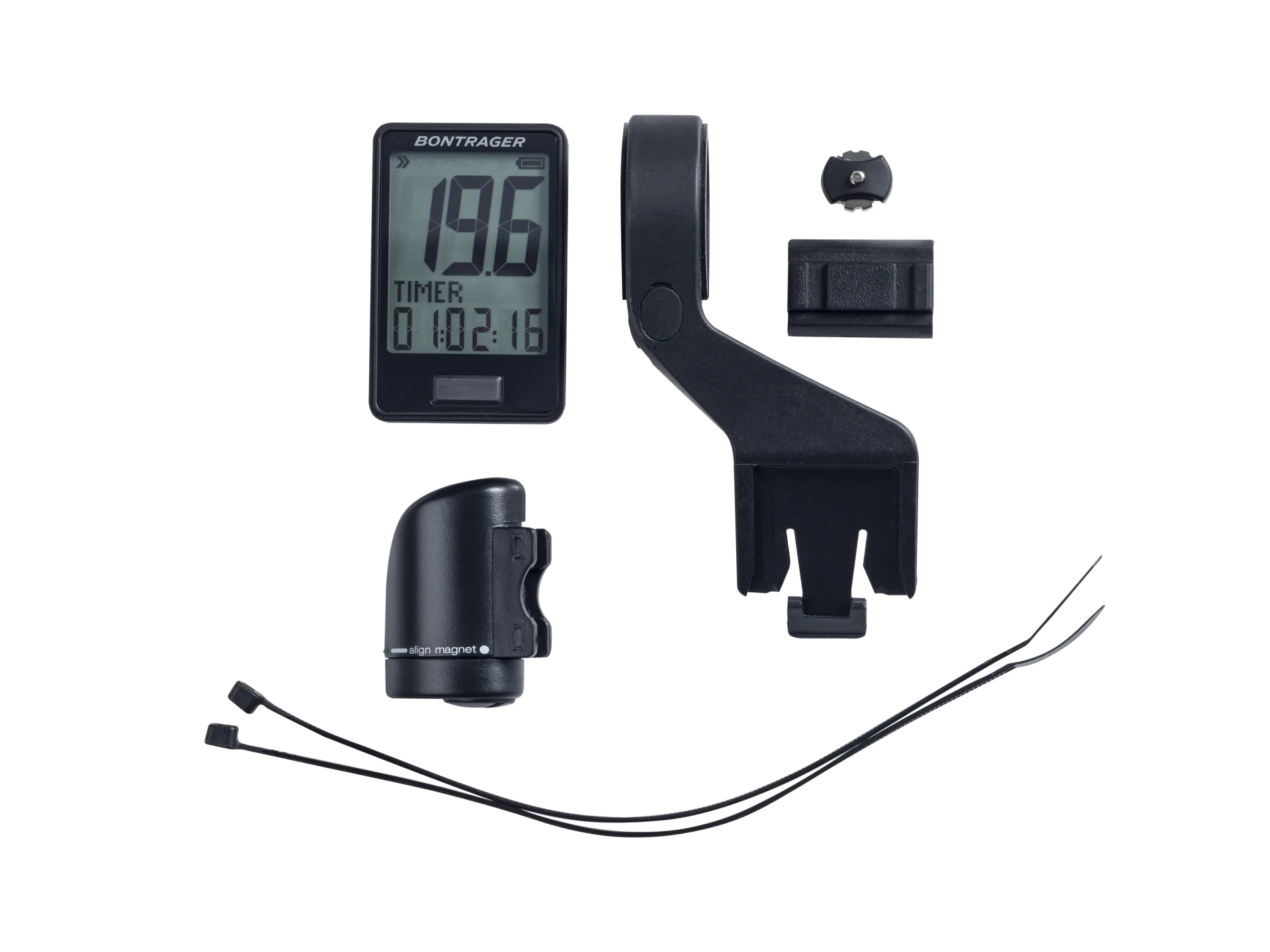 Bontrager RIDEtime Ajotietokone Pyörävarikko