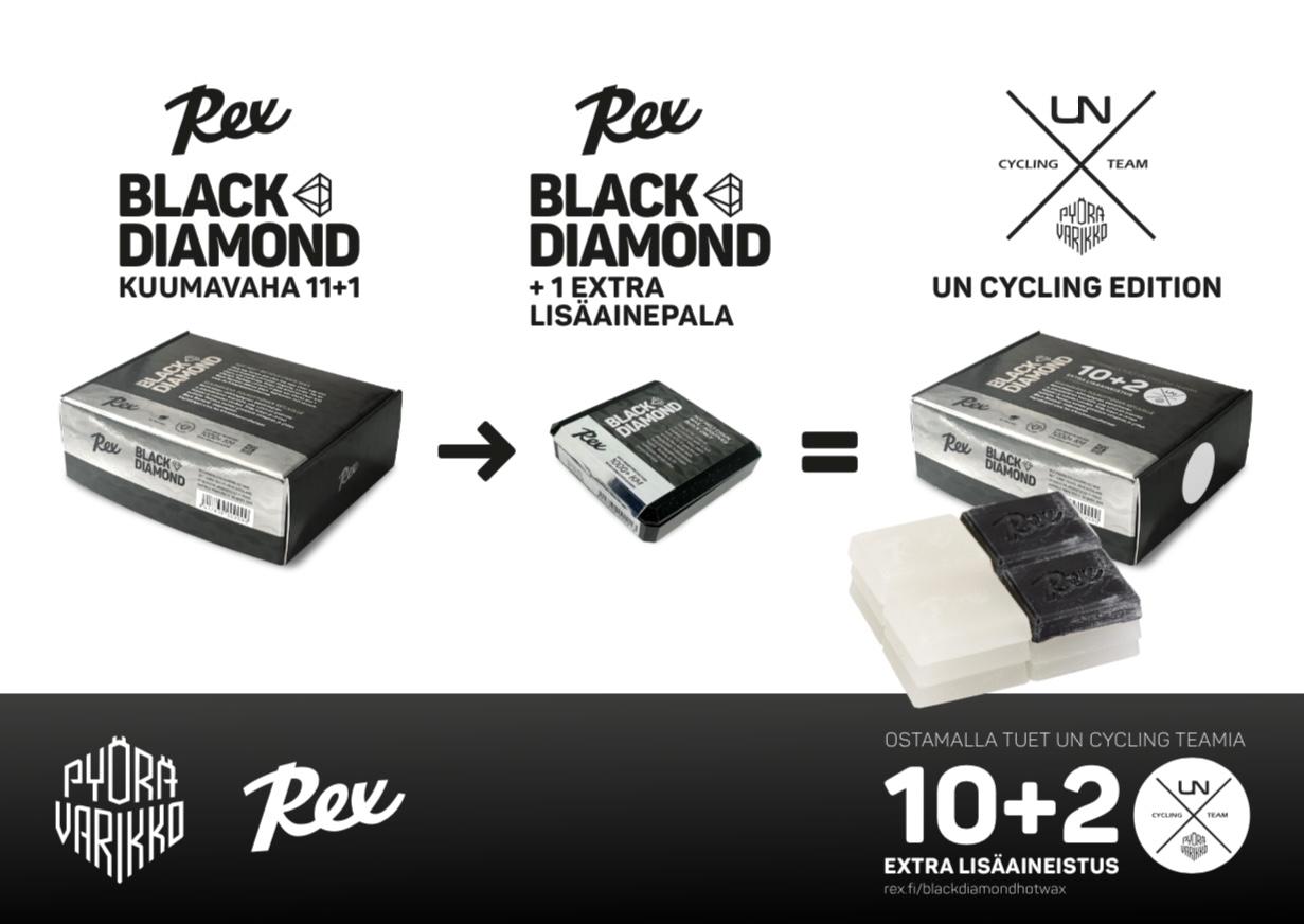 Rex Black Diamond Kuumavaha 10+2 UN Cycling Team
