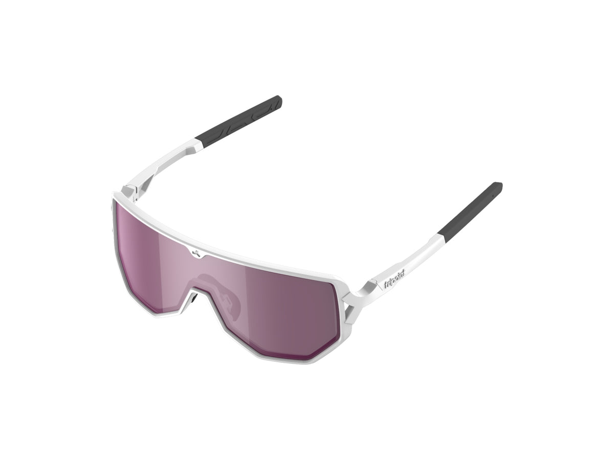 Tripoint Reschen Matt White Purple Pyöräilylasit