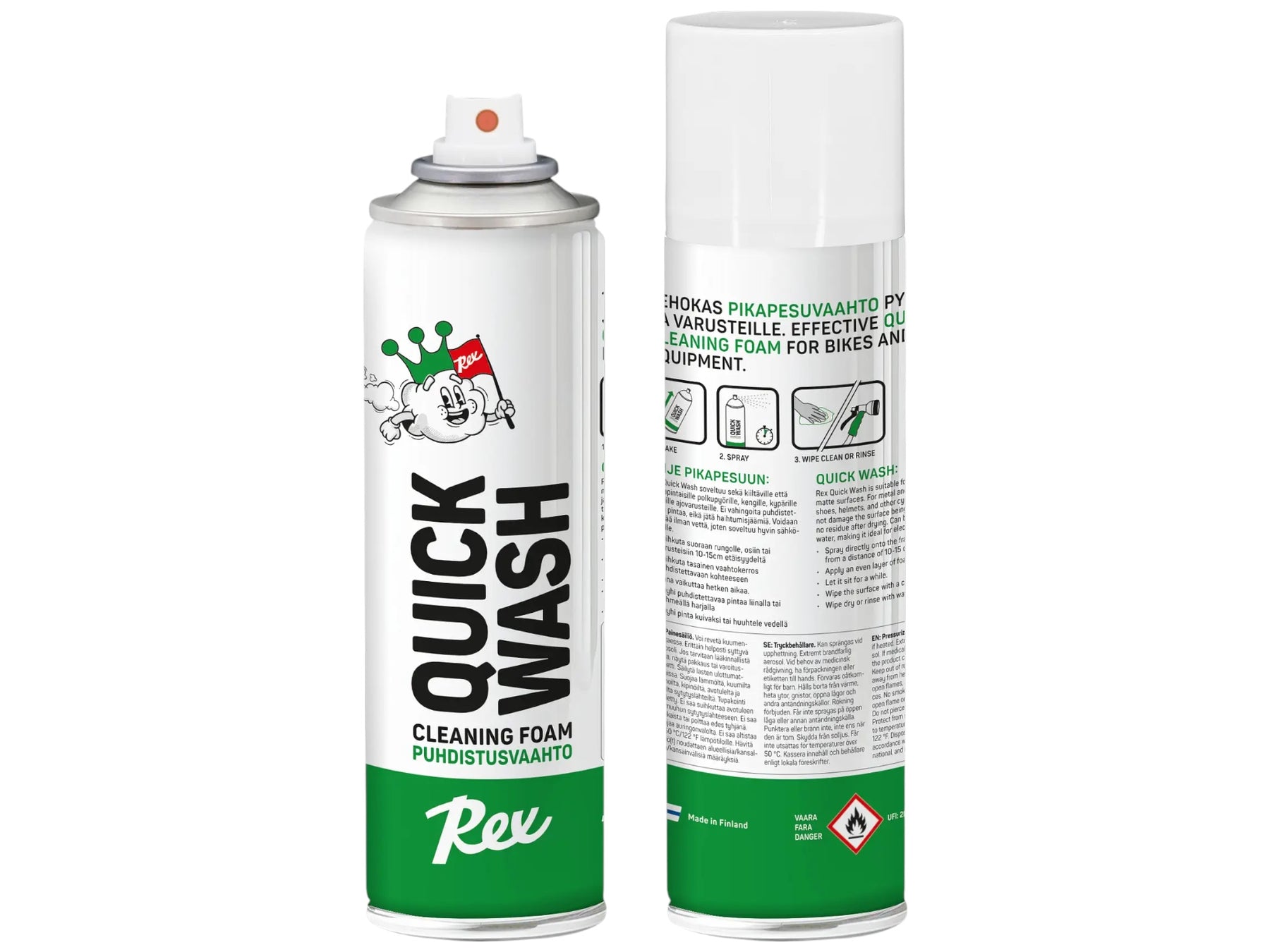 Rex Quick Wash Vaahtopesuaine