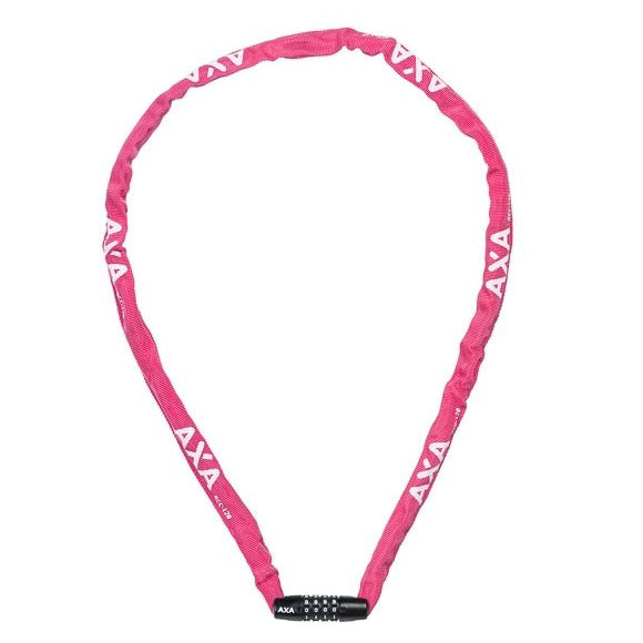 AXA Rigid 120cm ketjulukko koodilla, pinkki