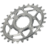 AbsoluteBLACK Oval Shimano Direct Mount 34T Harmaa Eturatas