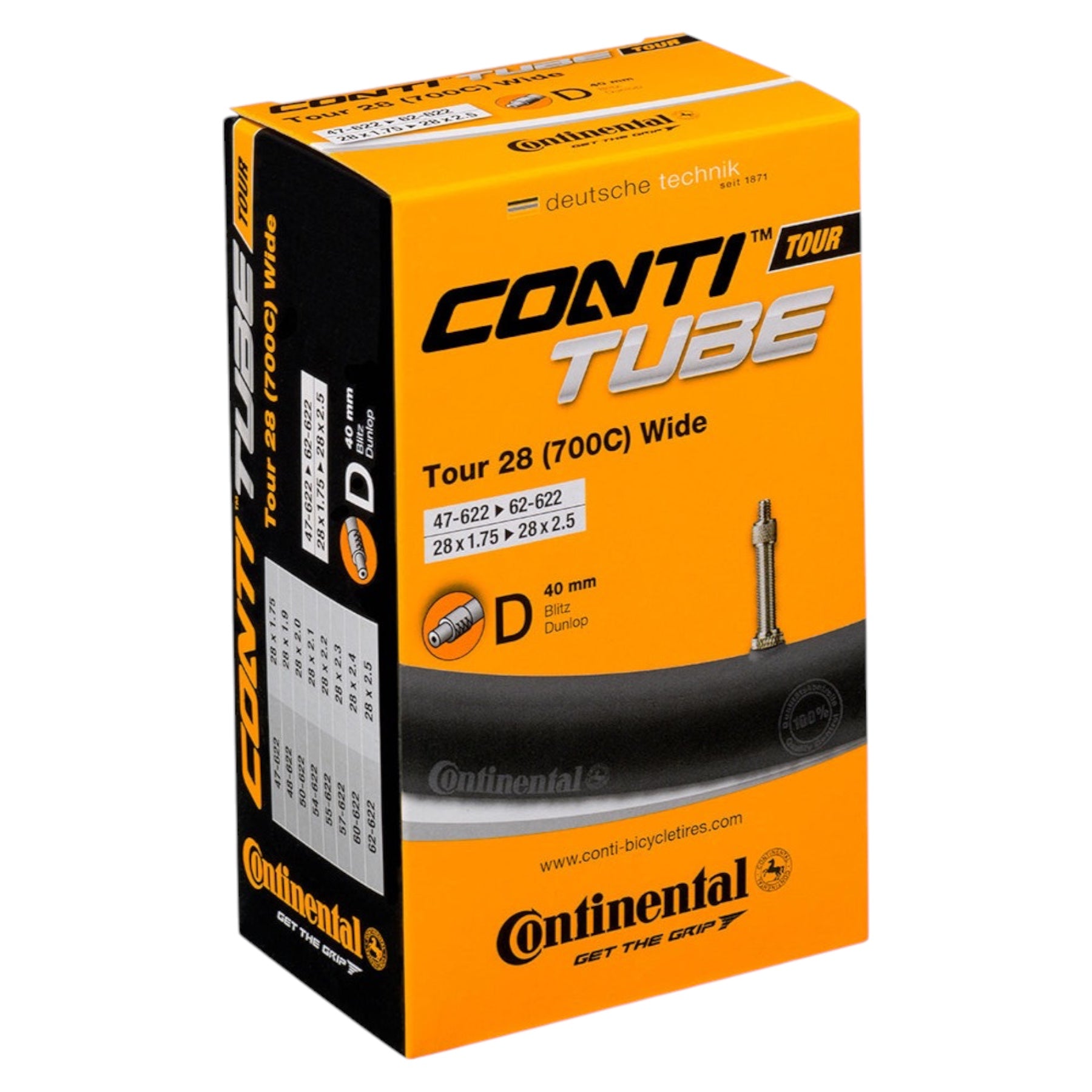 Continental Tour Presta 28"/700C Sisärengas