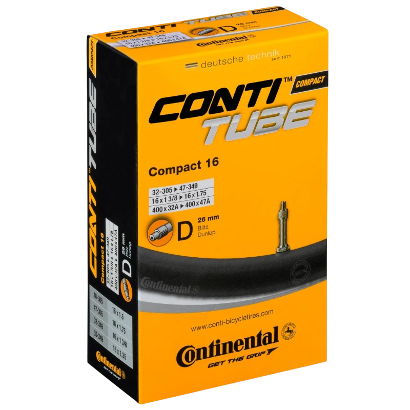 Continental Autonventtiili 16" Lasten Sisärengas