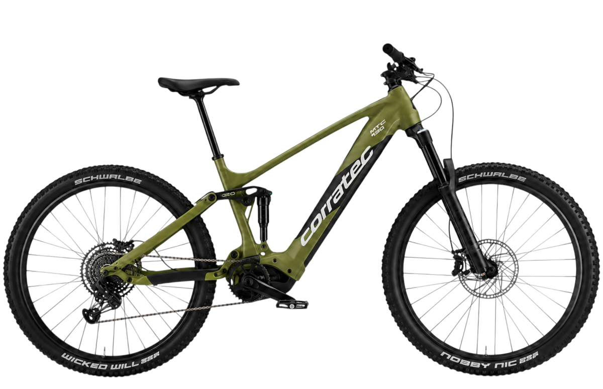 Corratec MTC 120 Trail LTD Täysjousitettu Sähkömaastopyörä