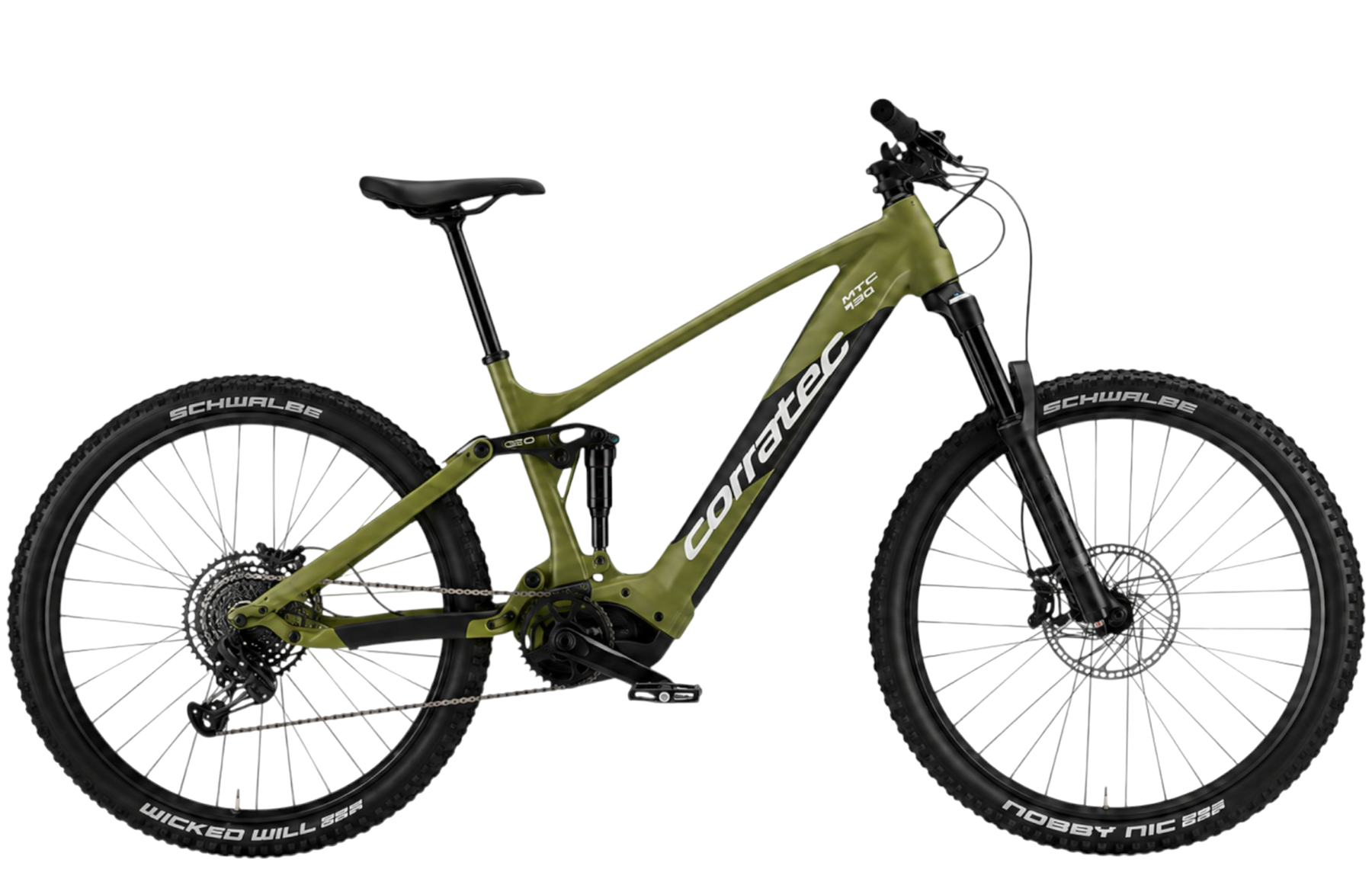 Corratec MTC 120 Trail LTD Täysjousitettu Sähkömaastopyörä