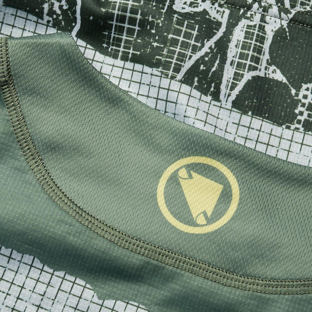 Endura MTB-Jersey Langarm Patchwork LTD Naisten Paita