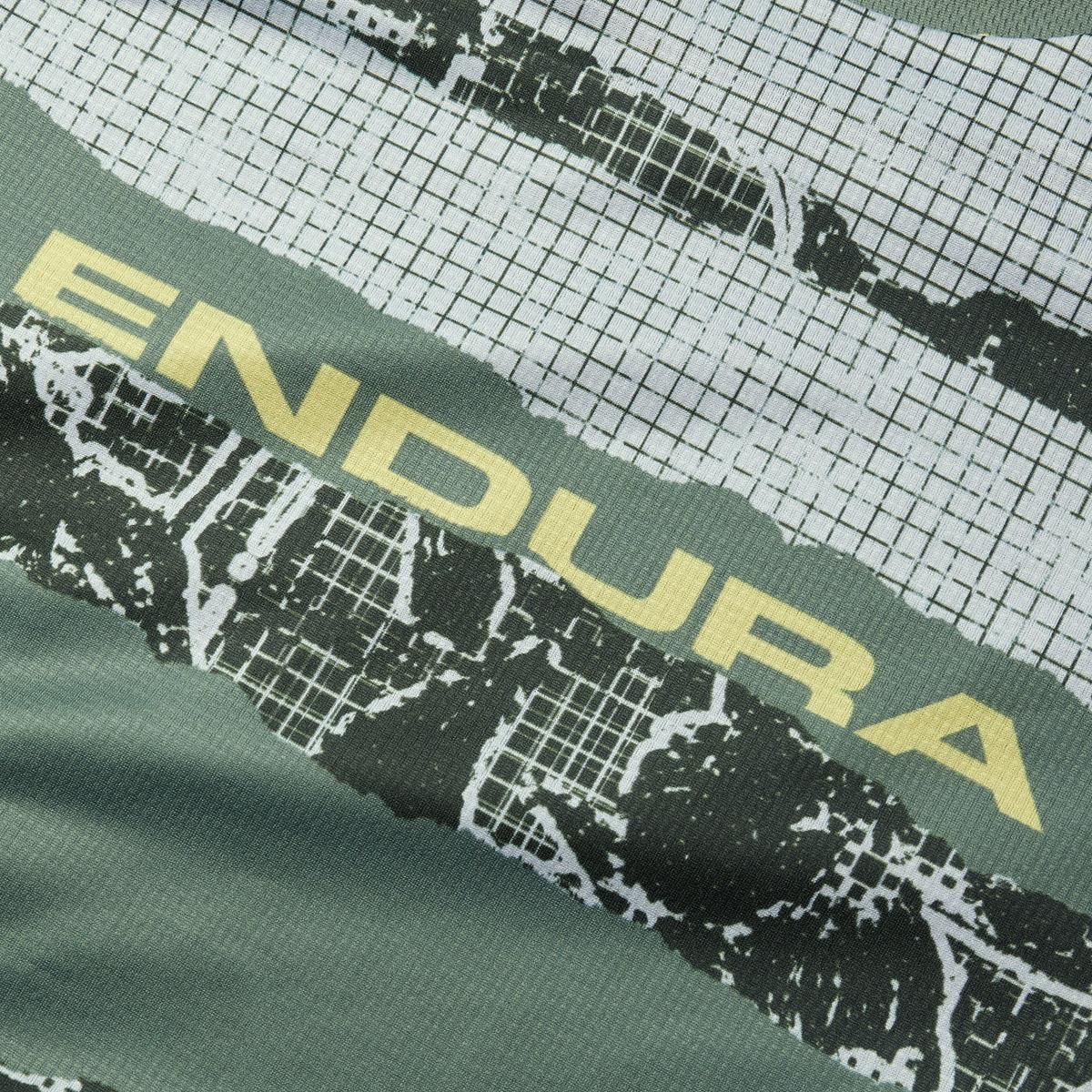Endura MTB-Jersey Langarm Patchwork LTD Naisten Paita