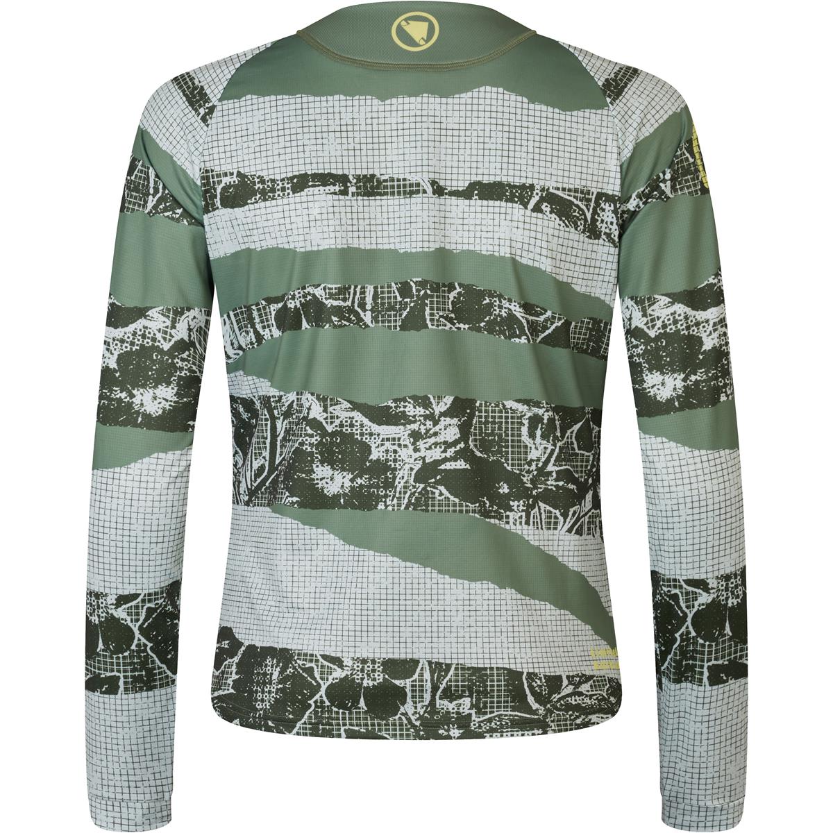 Endura MTB-Jersey Langarm Patchwork LTD Naisten Paita