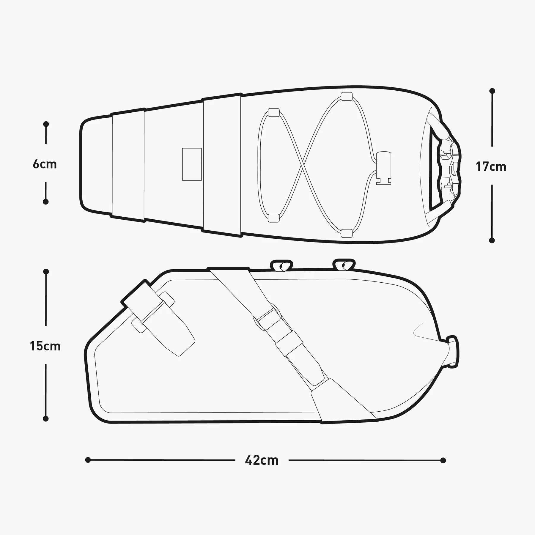 Evoc Seat Pack Ultra WP 7 Satulalaukku