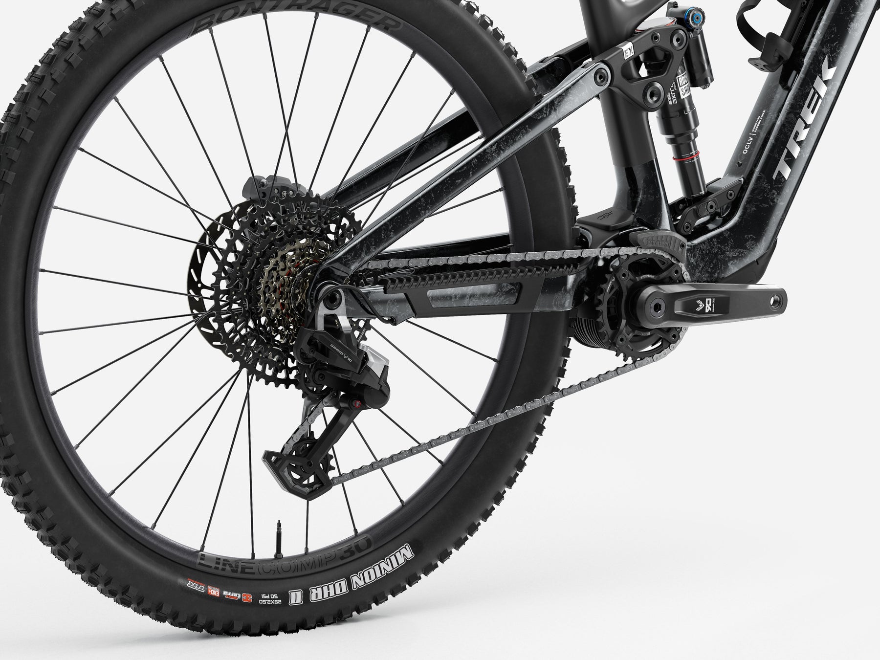 Trek Fuel+ EX 9.8 Eagle 90 Gen 2 Täysjousitettu Sähkömaastopyörä