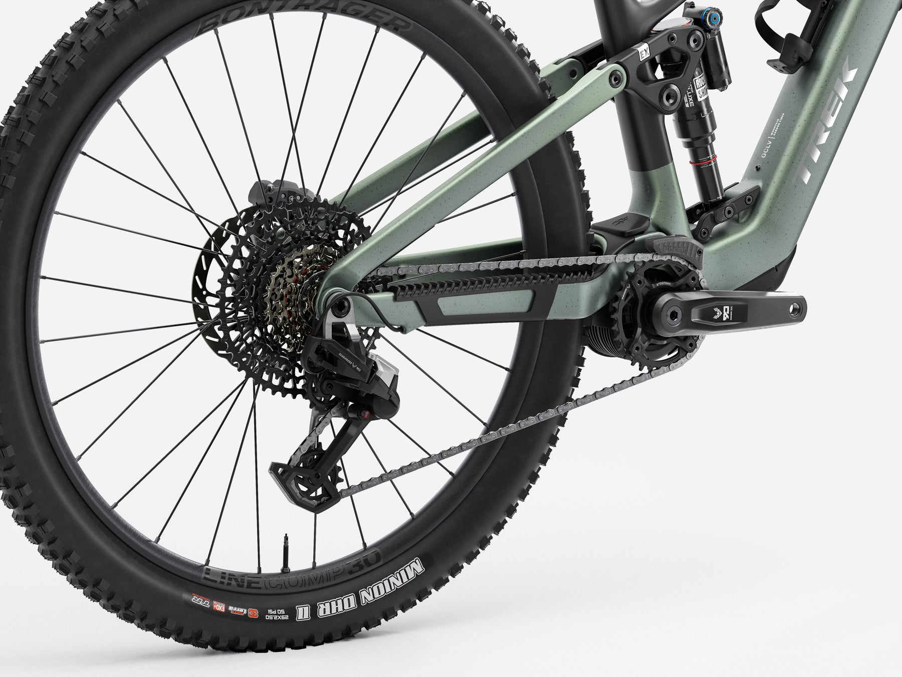 Trek Fuel+ EX 9.8 Eagle 90 Gen 2 Täysjousitettu Sähkömaastopyörä