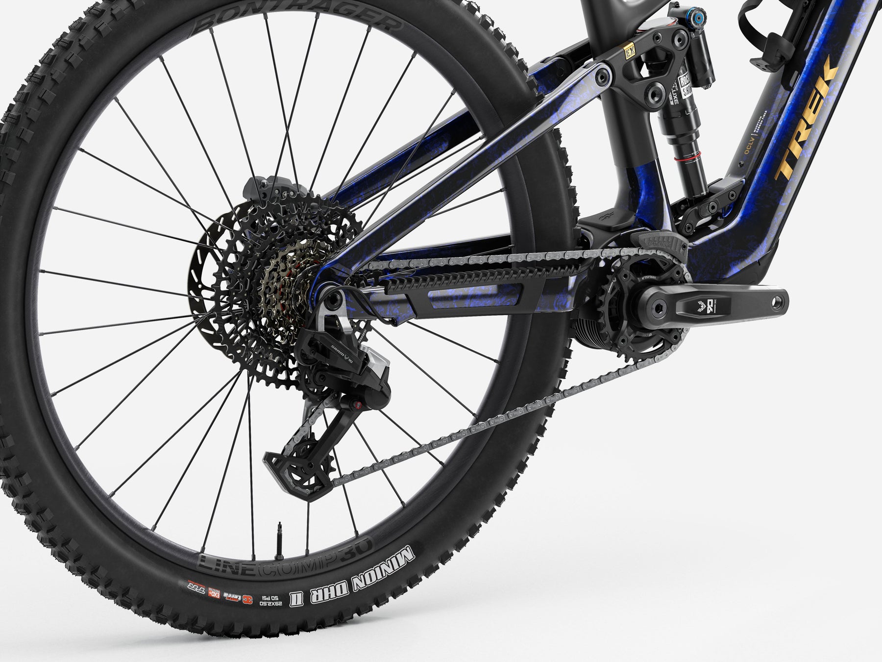 Trek Fuel+ EX 9.8 Eagle 90 Gen 2 Täysjousitettu Sähkömaastopyörä