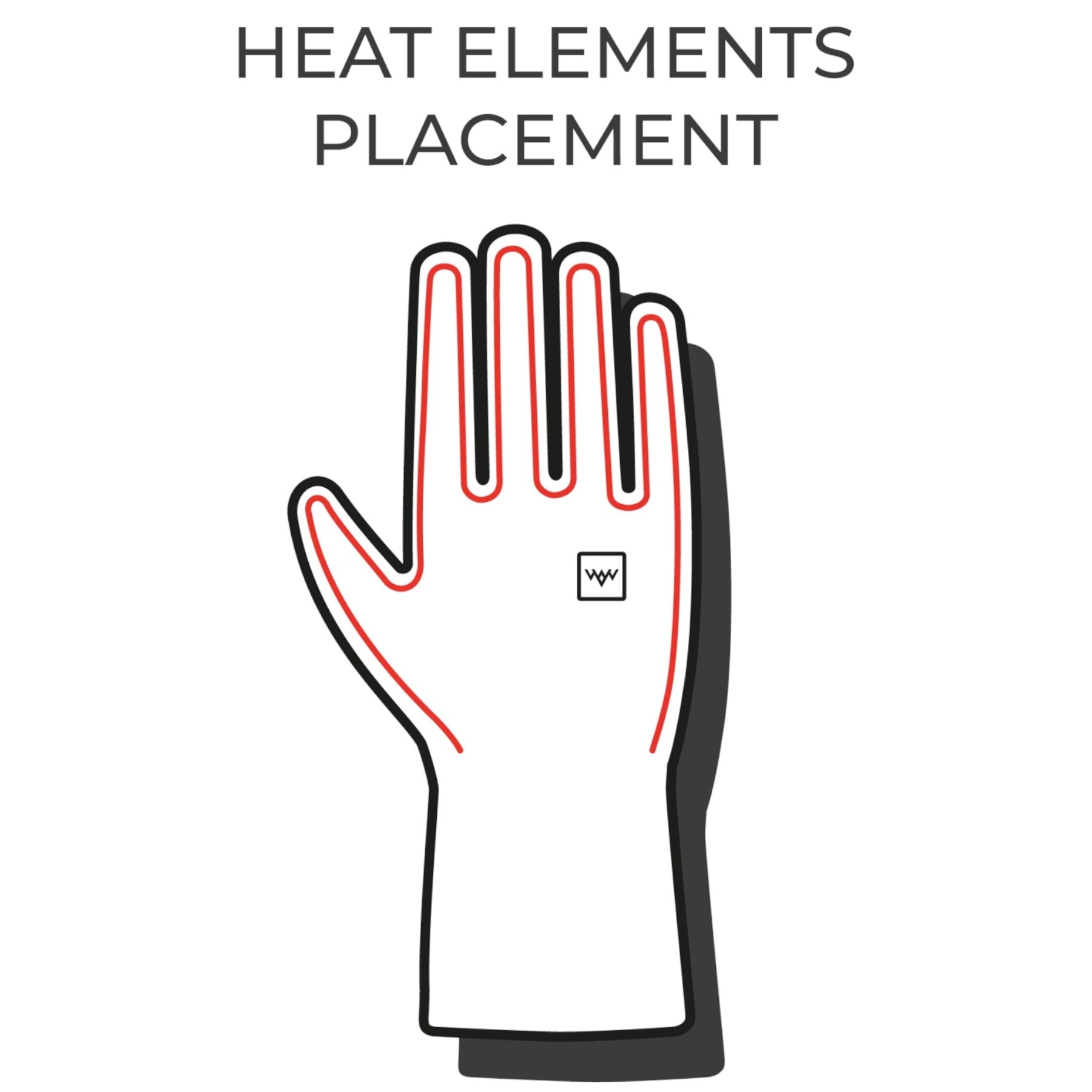 HeatX Heated Everyday Lämmitettävät Käsineet