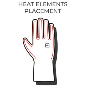 HeatX Heated Everyday Lämmitettävät Käsineet