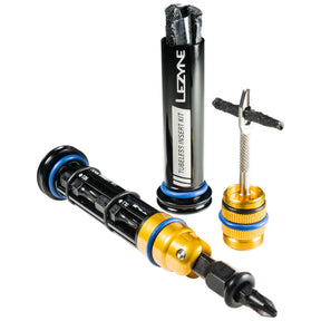 Lezyne Dual Insert Tubeless Paikka Tangonpääty Setti