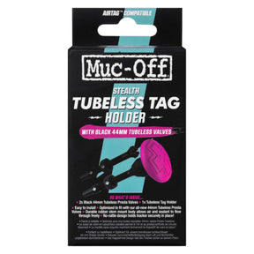 Muc-Off Tubeless Air Tag Pidike + Venttiilit