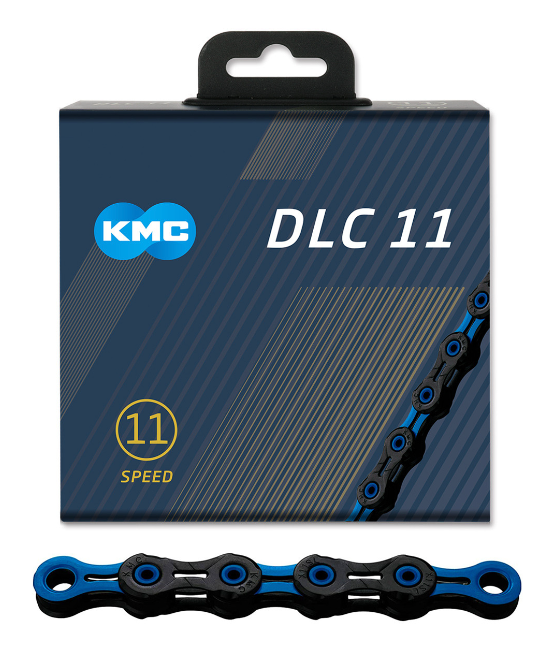 KMC DLC11 Black/Blue 118L 11v Ketju