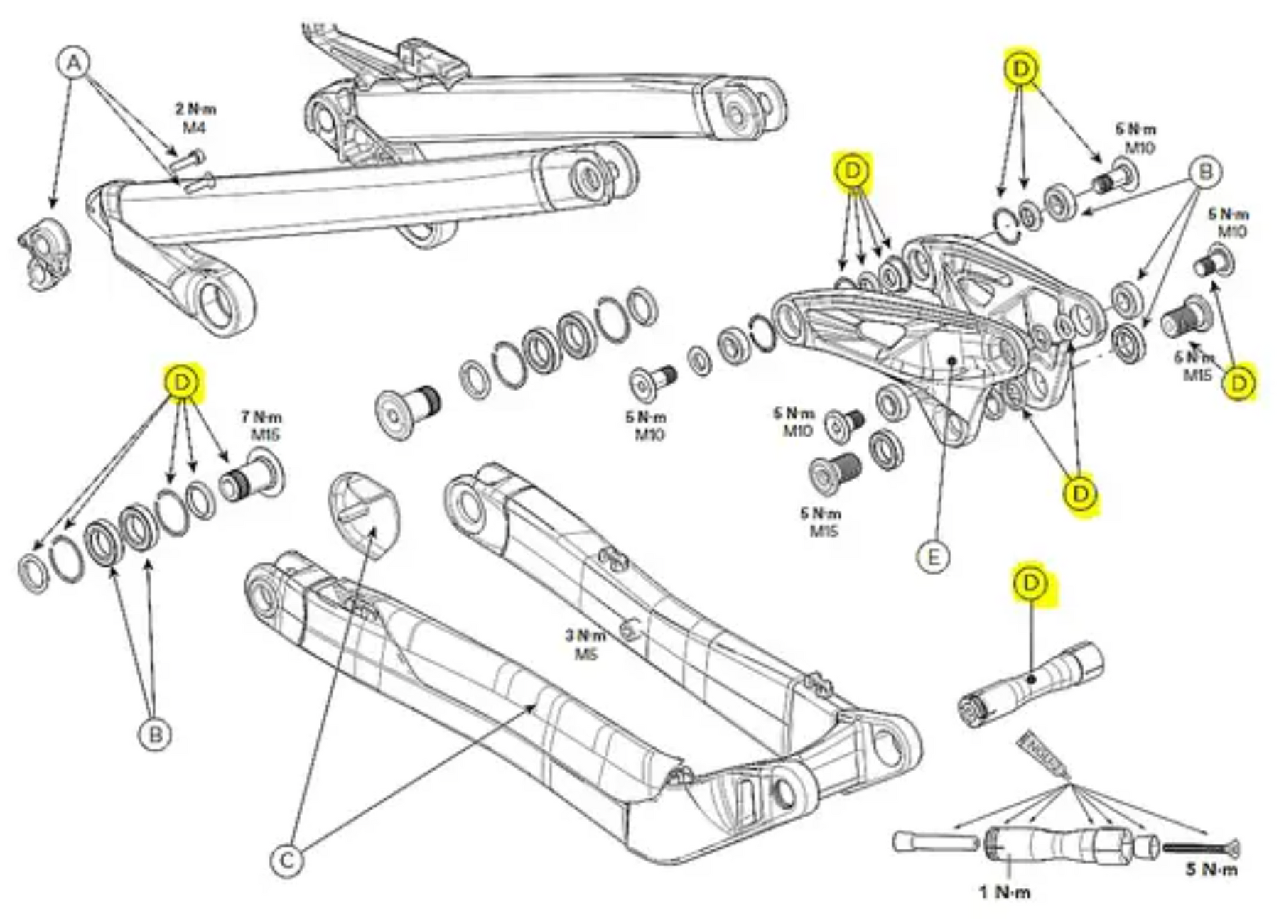 GT eForce Link CS MP Hardware Pulttisarja