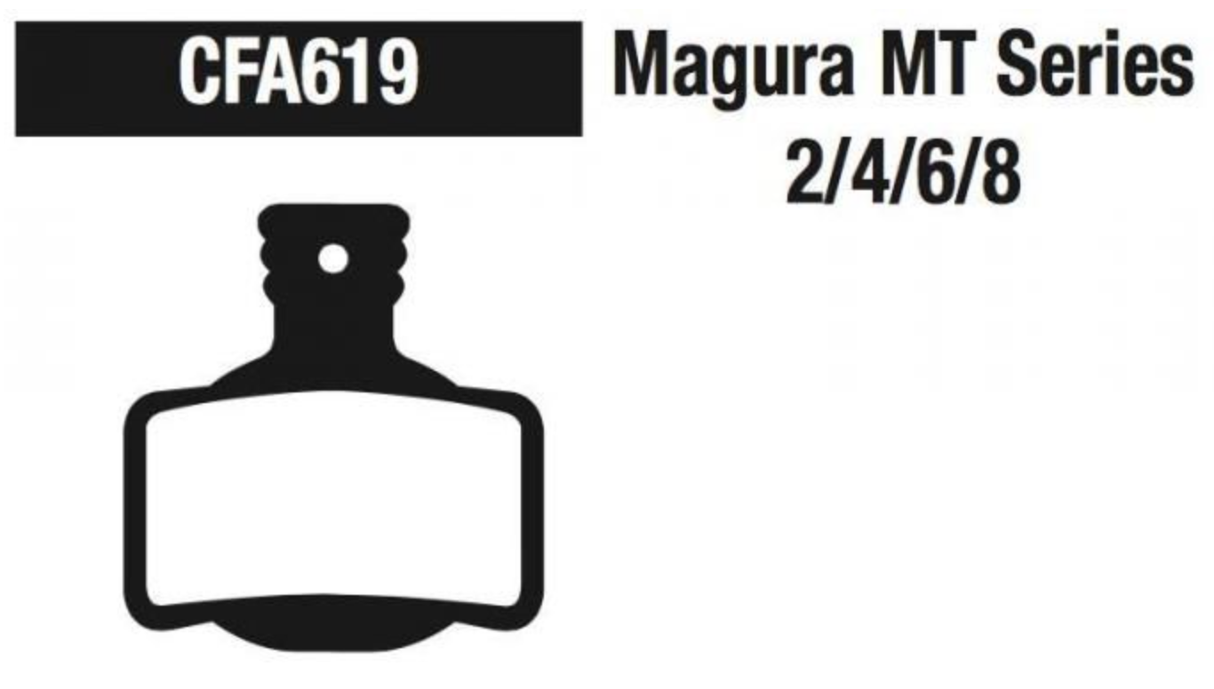 EBC 619R Magura MT 2/4/6/8 Jarrupalat