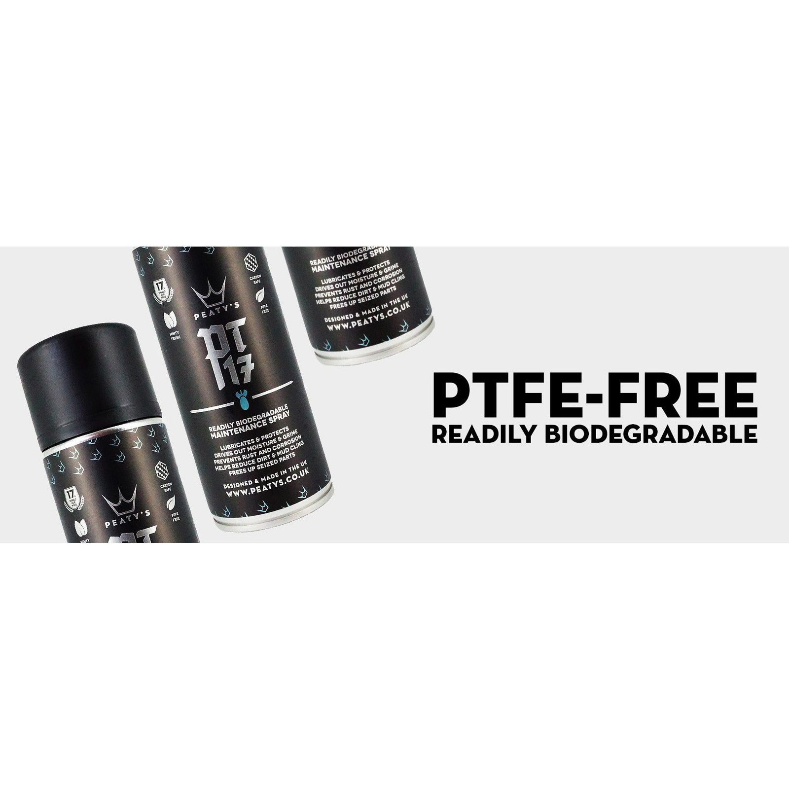 Peaty's PT17 Yleishuoltospray