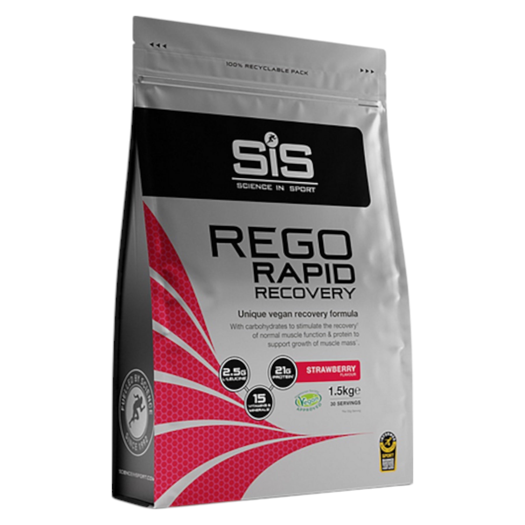 SIS Rego Rapid Recovery Juomajauhe 1,5kg