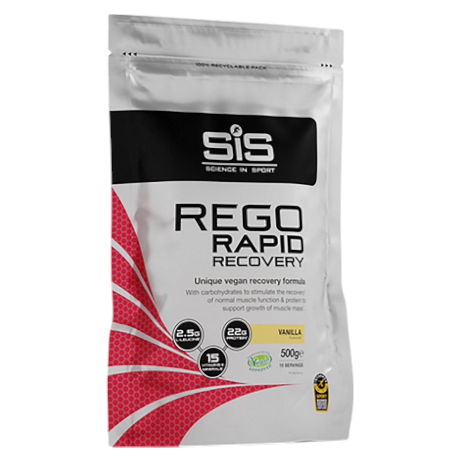 SIS Rego Rapid Recovery Juomajauhe 500g