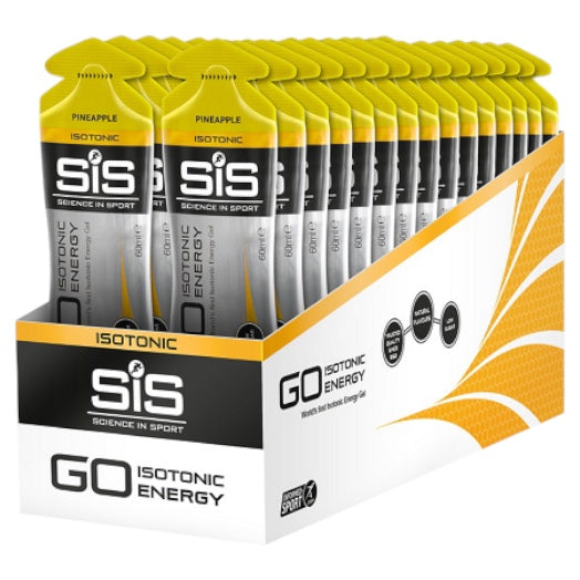 SIS Go Isotonic Ananas Energiageeli 30 kpl