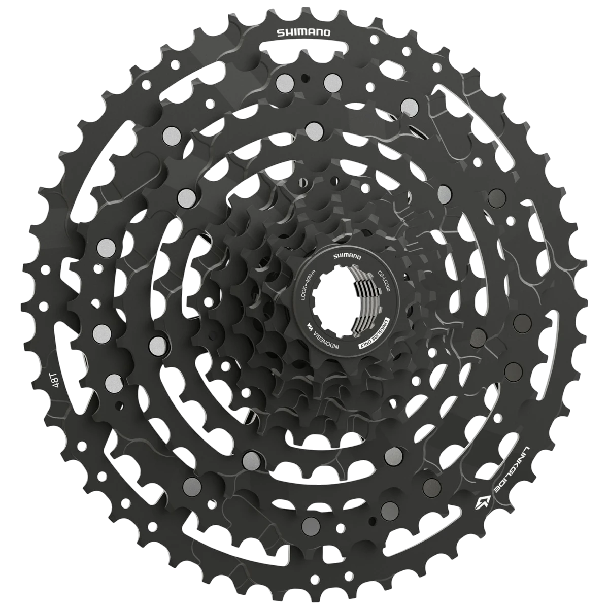Shimano Cues CS-LG300 10v Takapakka
