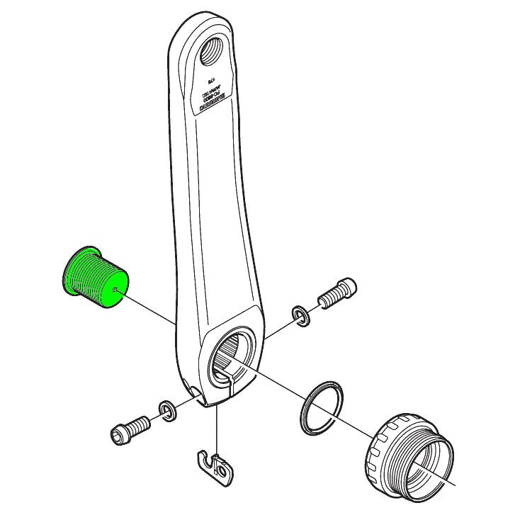 Shimano FC-6800 Kammen Pultti