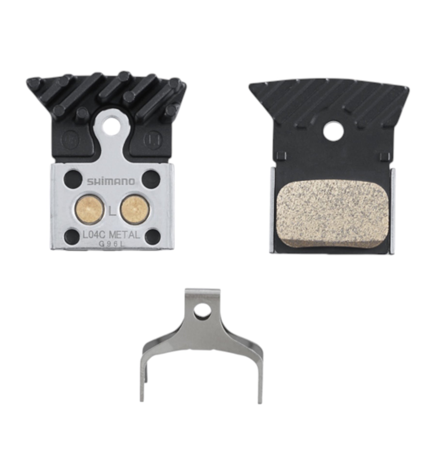 Shimano L04C Metalli Jäähdytysriva Jarrupalat