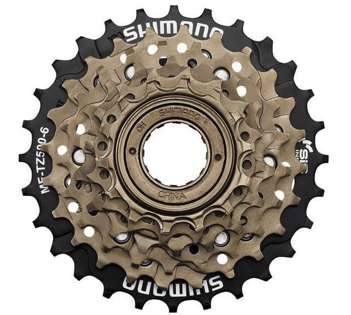 Shimano MF-TZ500 6v Takapakka Vapaarattaalla