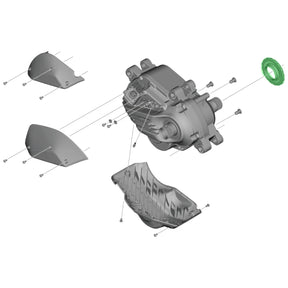 Shimano STEPS DU-E6100 Eturattaan Lukkorengas