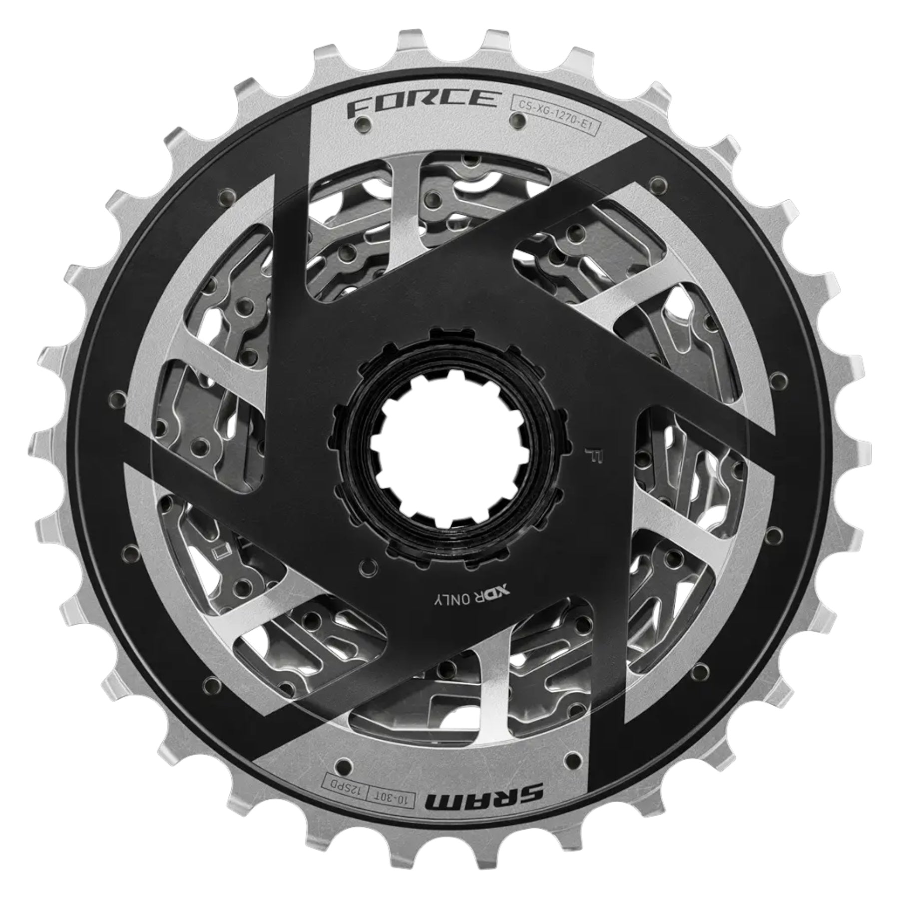 Sram Force XG-1270 12v Takapakka