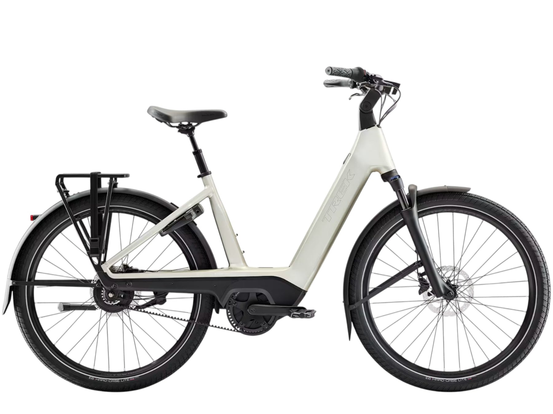 Trek Charter+ 4 Enviolo Belt 540Wh Lowstep Kaupunkisähköpyörä
