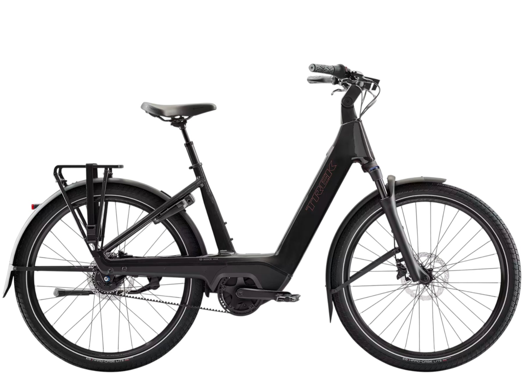 Trek Charter+ 4 Nexus 5 Belt 540Wh Lowstep Kaupunkisähköpyörä