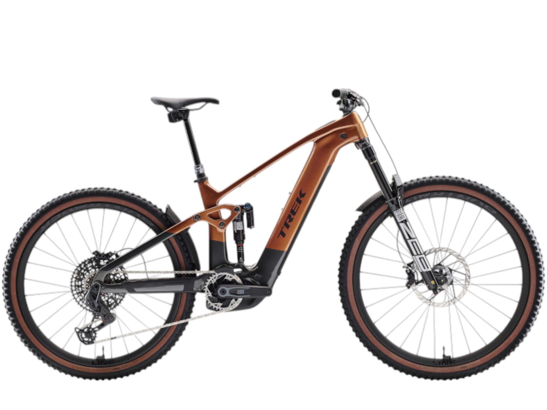 Trek Rail+ 9.9 X0 AXS T-Type Gen 5 Täysjousitettu Sähkömaastopyörä