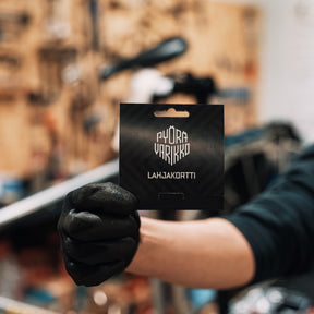 500 € Varustelahjakortti