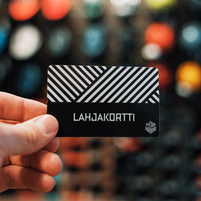 300 € Varustelahjakortti