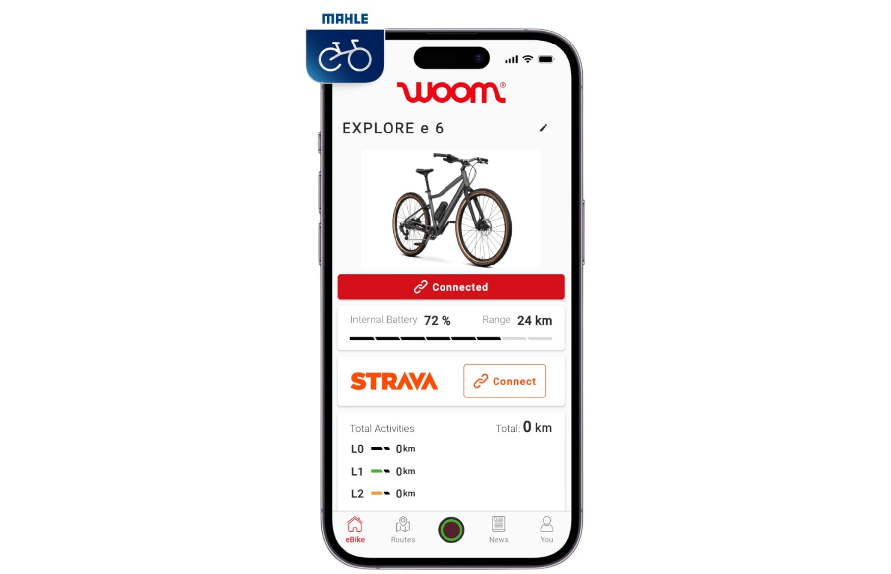Woom Explore E 5 24" Lasten Sähköpyörä