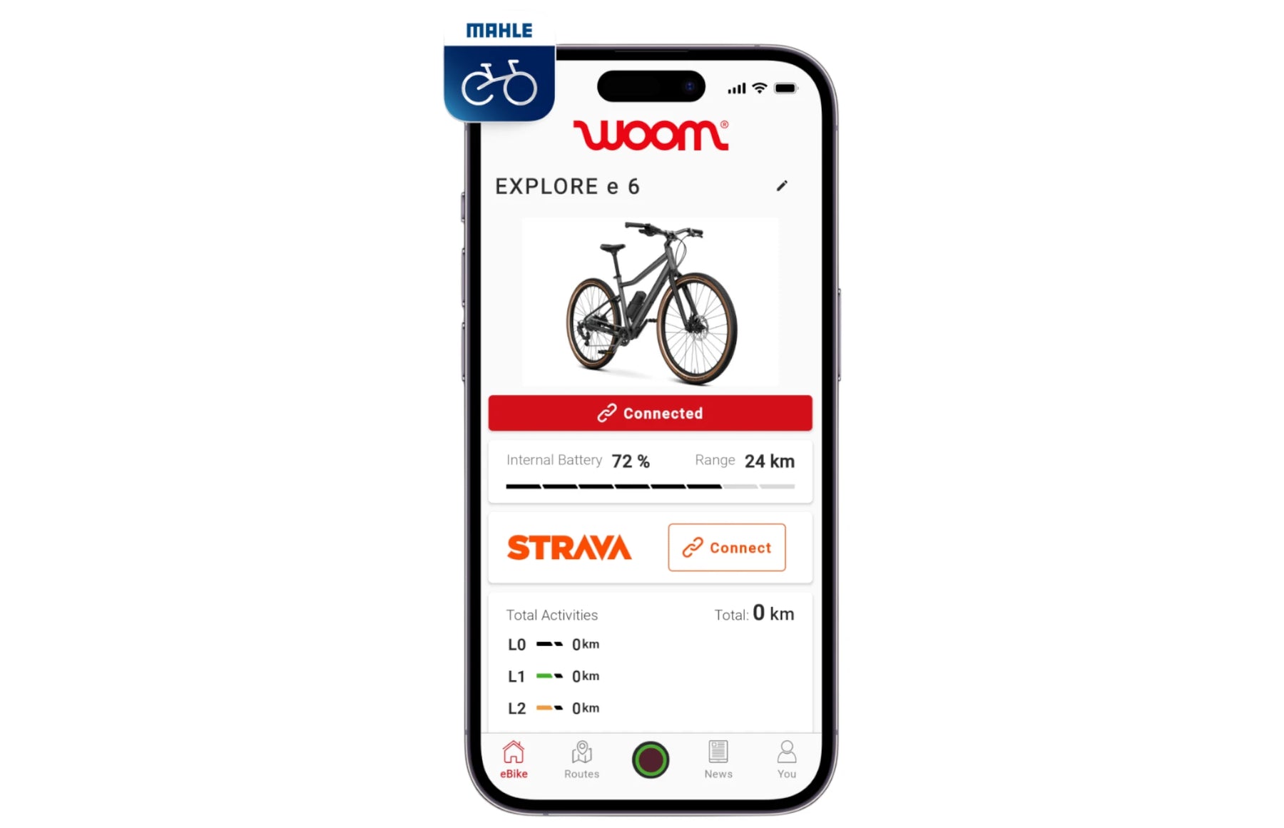 Woom Explore E 6 26" Lasten Sähköpyörä