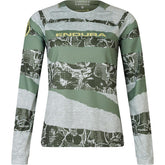 Endura MTB-Jersey Langarm Patchwork LTD Naisten Paita