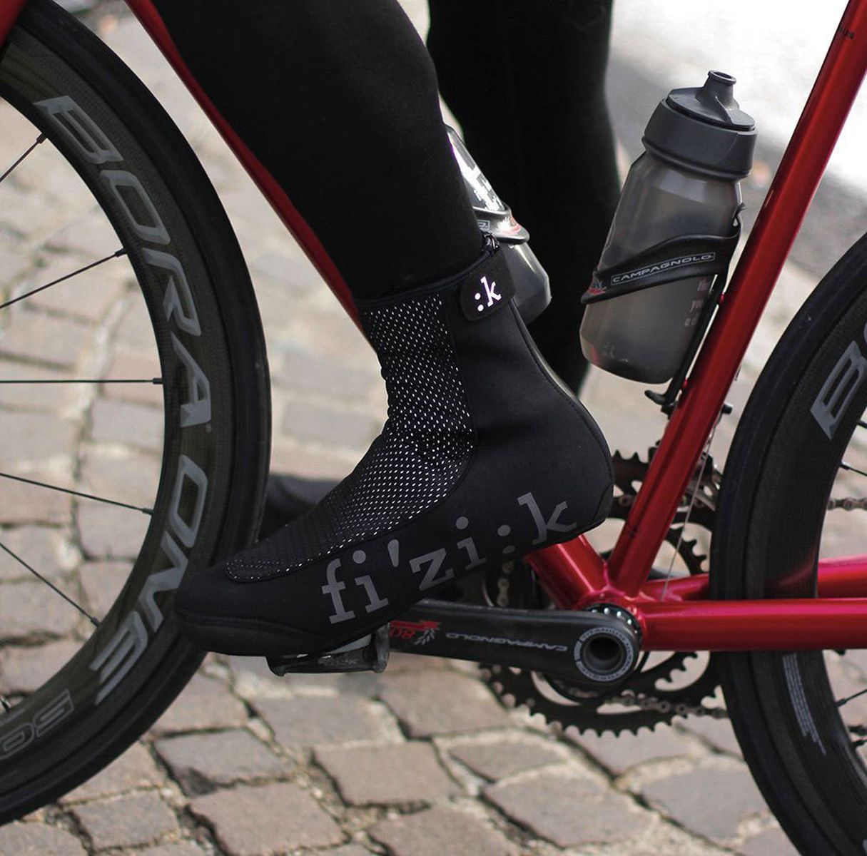 Fizik Winter Overshoes Black Kengän Suoja