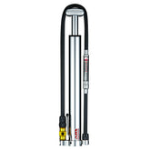 Jalkapumppu LEZYNE, Micro Floor Drive HVG, hopea, HV