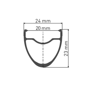 DT Swiss P 1800 Spline DB 23 700c Takakiekko