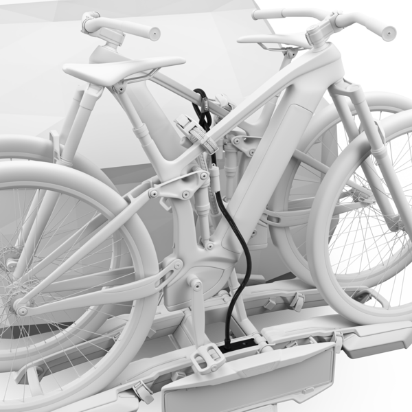 Thule High-grade Vaijerilukko Pyörätelineeseen