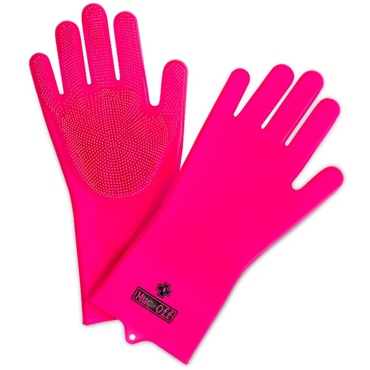 Muc-Off Scrubber Gloves Pesuhansikkaat