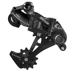 SRAM GX type 2.1 1x11 speed Long cage Black/Red takavaihtaja